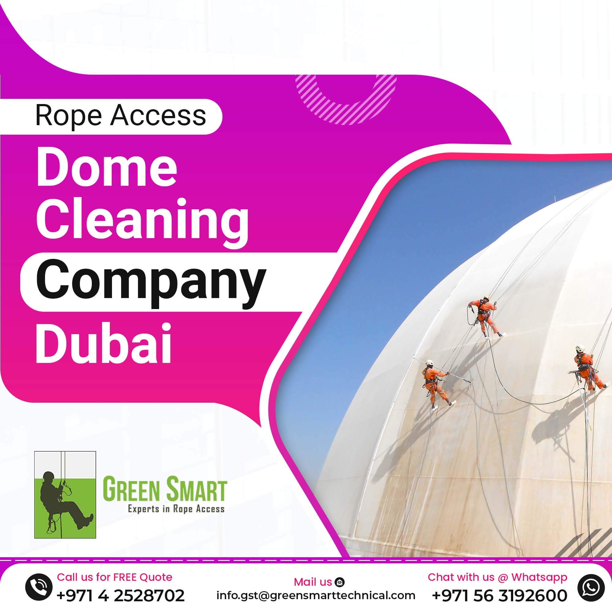 Cost -Effective Dome Cleaning Service in Dubai…!!!