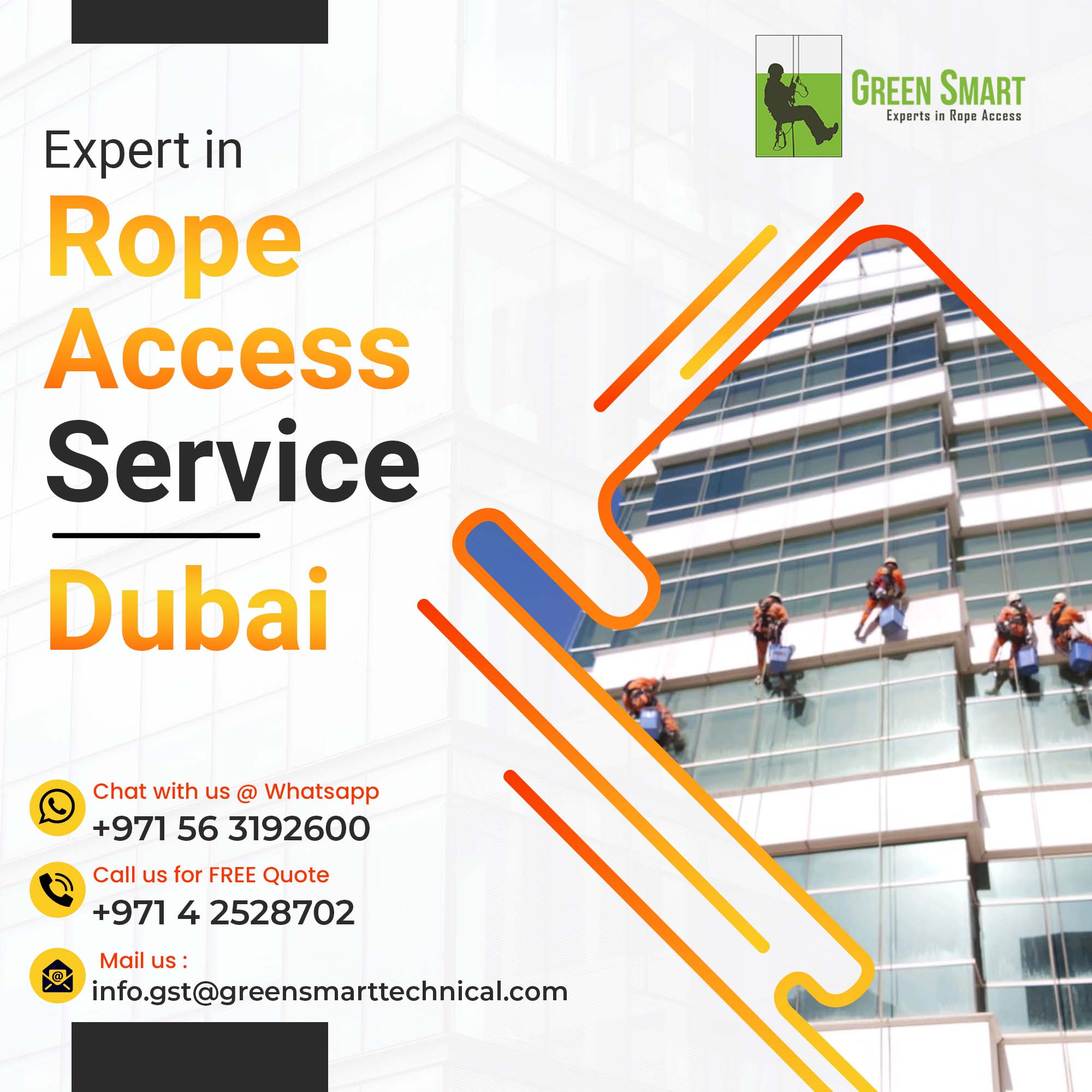 Expert Rope Access Solutions in Dubai