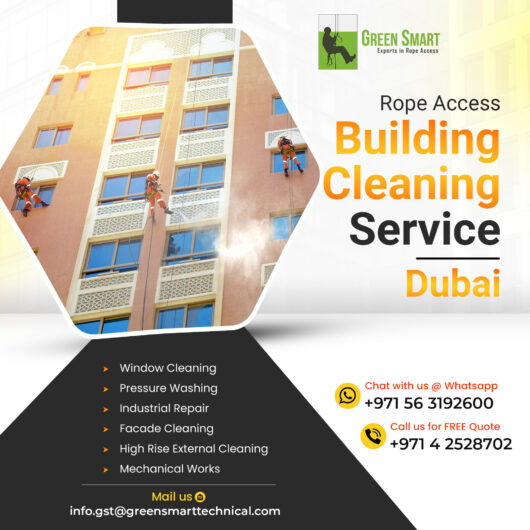 Expert high-rise building cleaning and maintenance services in Dubai