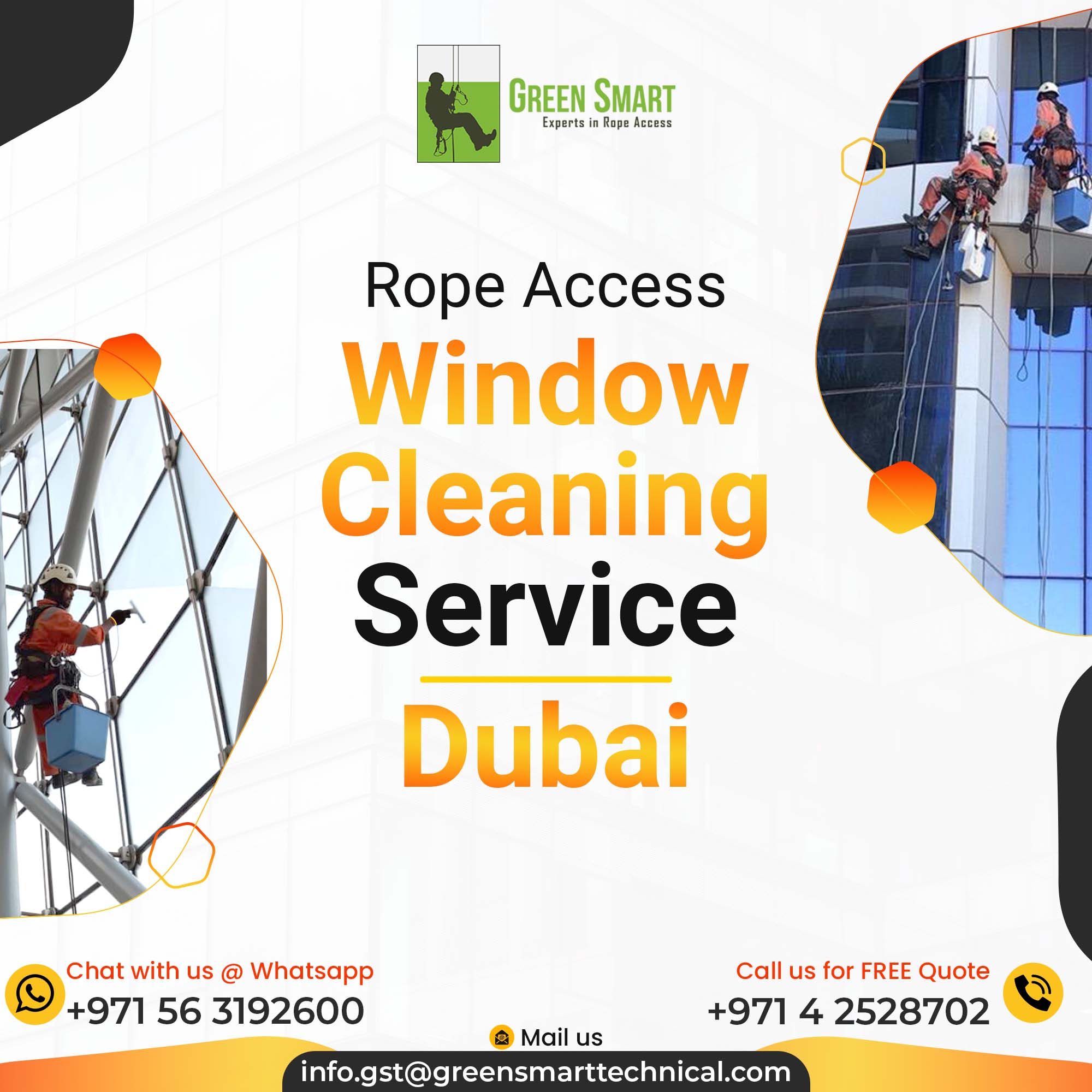Professional Window Cleaning Service in Dubai