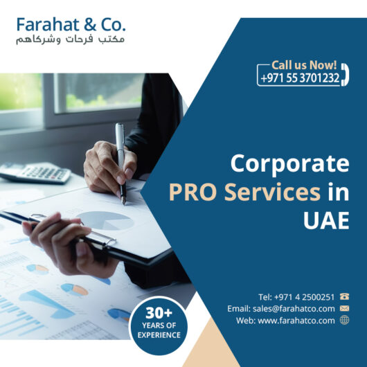 Outsource your Corporate PRO services in Dubai