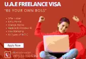 Get the 2Years U.A.E Freelance Visa within 5 to 7 working days.