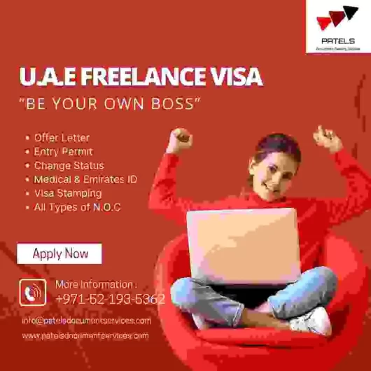 Get the 2Years U.A.E Freelance Visa within 5 to 7 working days.