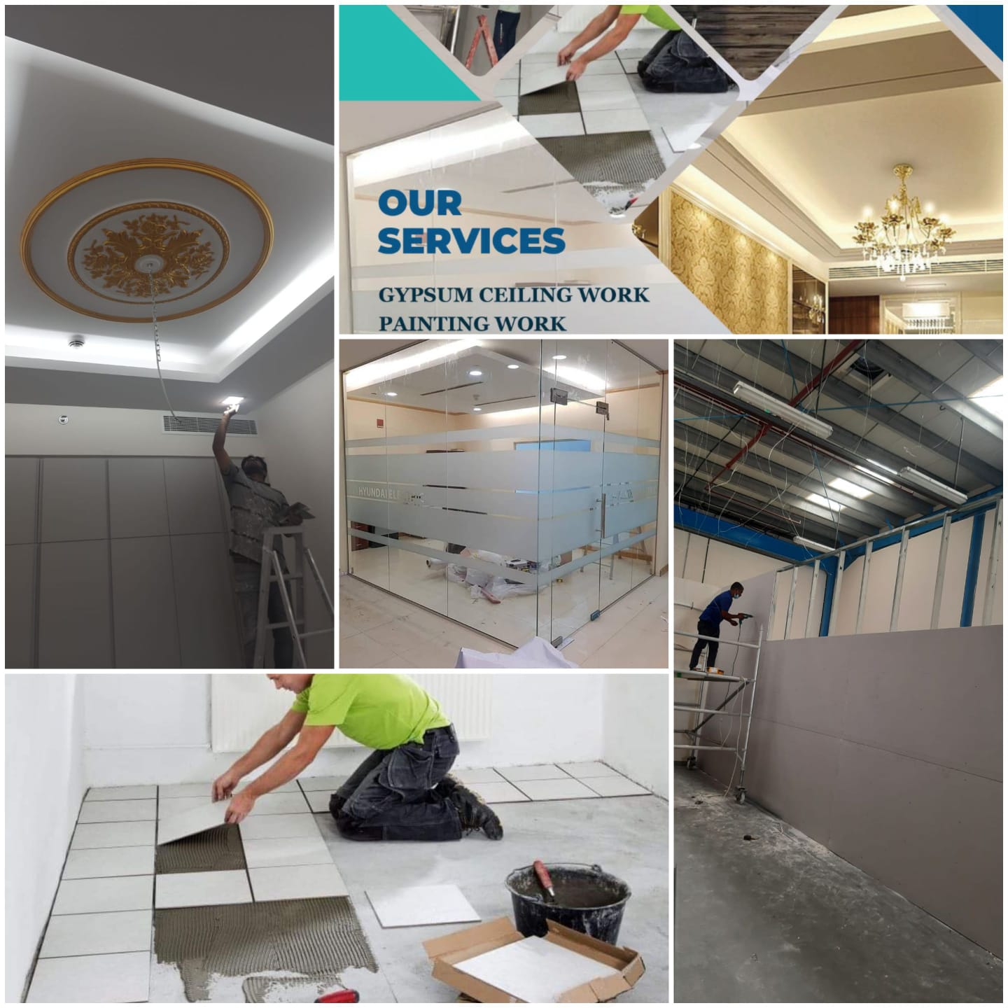 GYPSUM WORK COMPANY IN SHARJAH