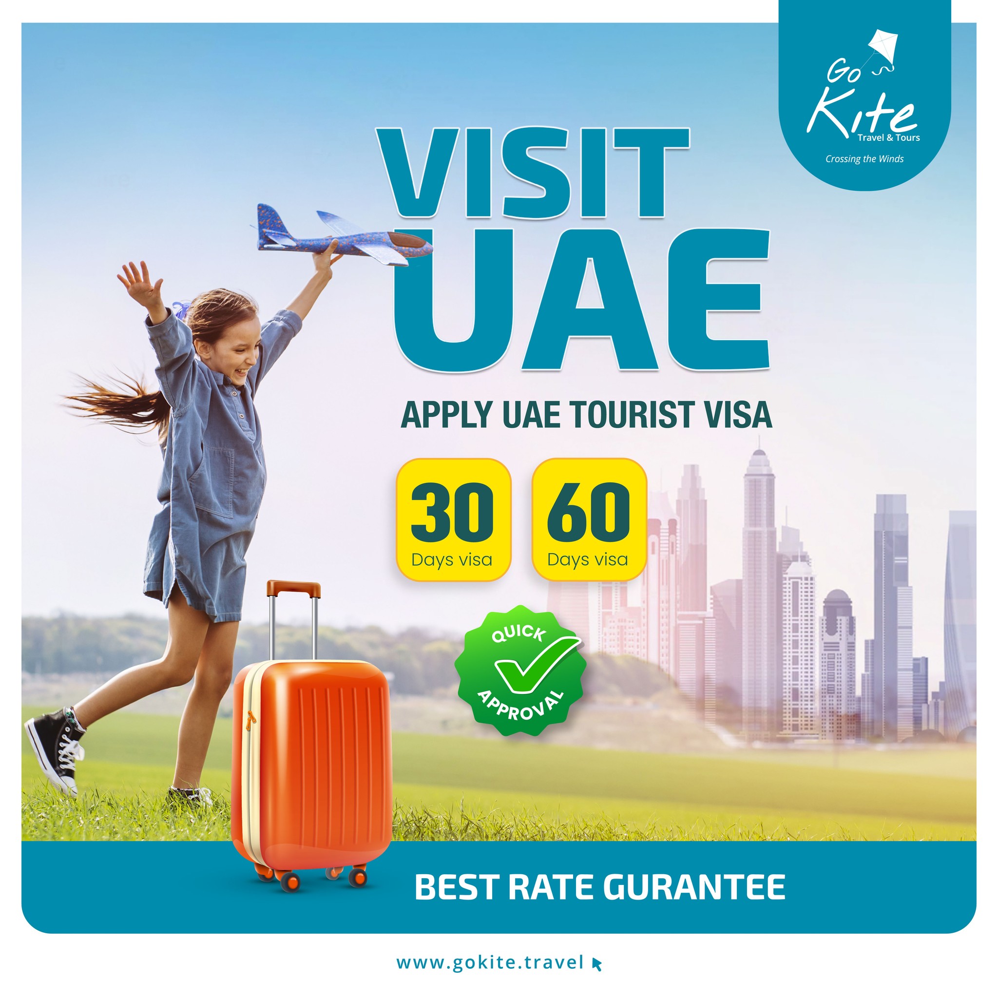 dubai 1 month multiple entry visa