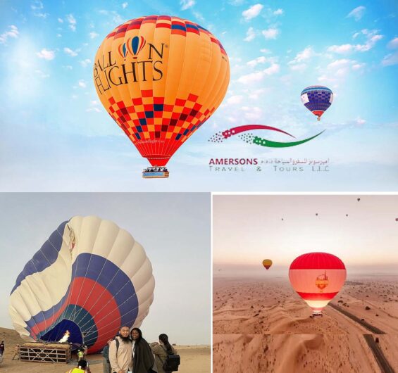 Explore Dubai from Above: Hot Air Balloon Adventure