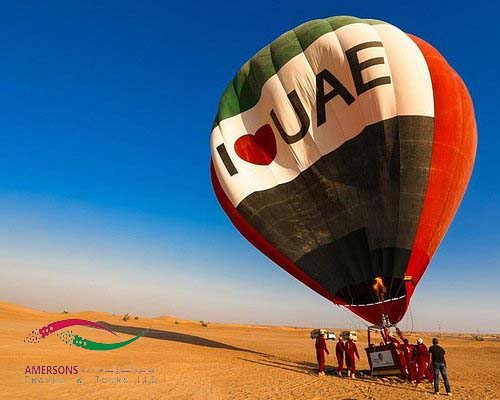 Explore Dubai from Above: Hot Air Balloon Adventure