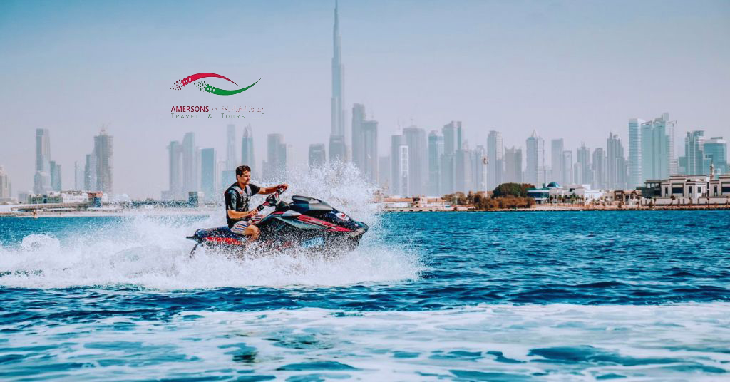 JET SKI AT BURJ AL ARAB HOTEL