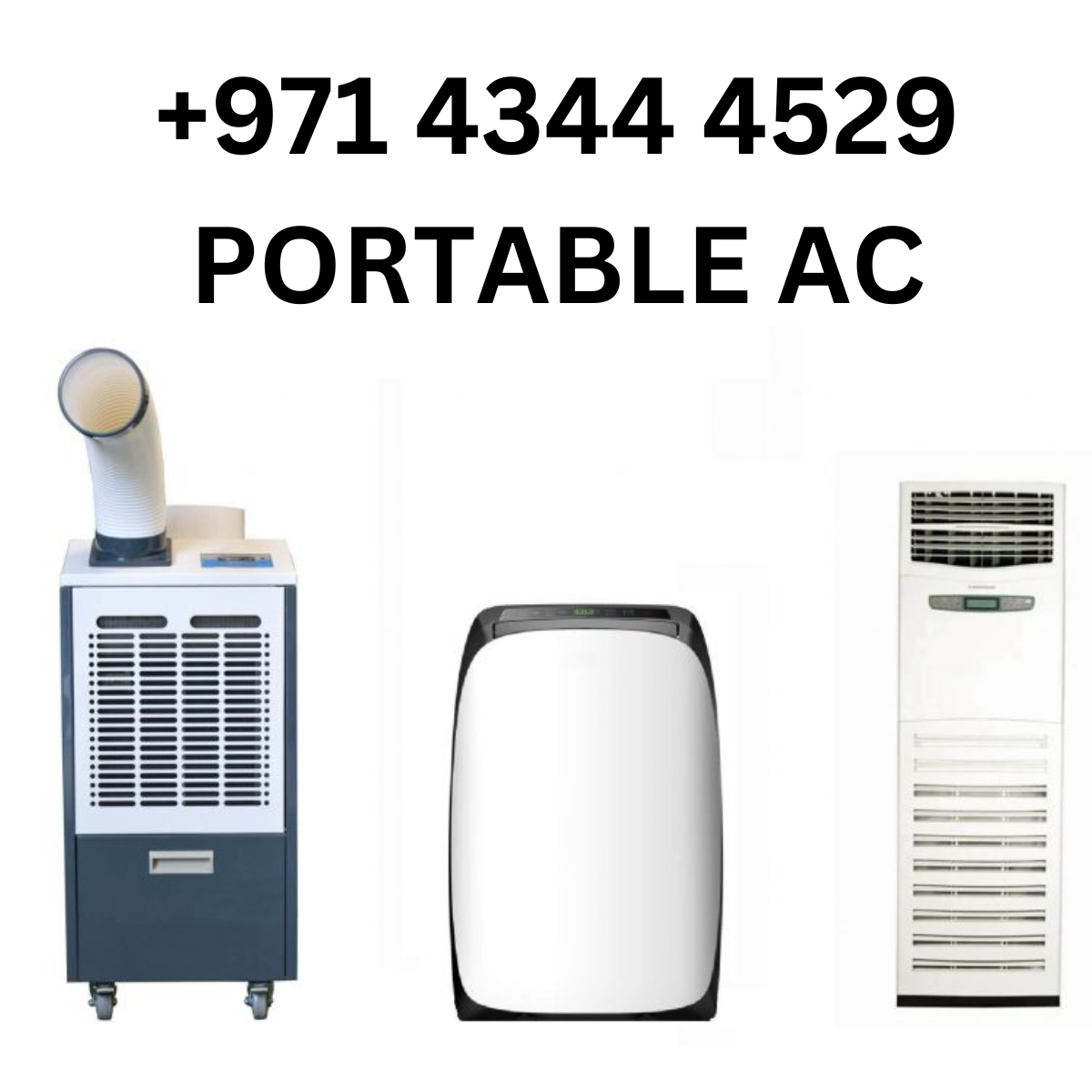 Air conditioners rental for rental per day, week, or months