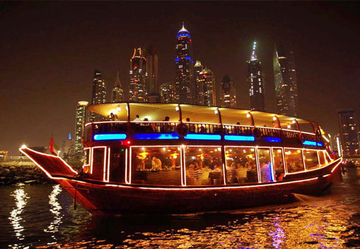 Dhow Cruise Dinner at Dubai Creek | Amersons Travel