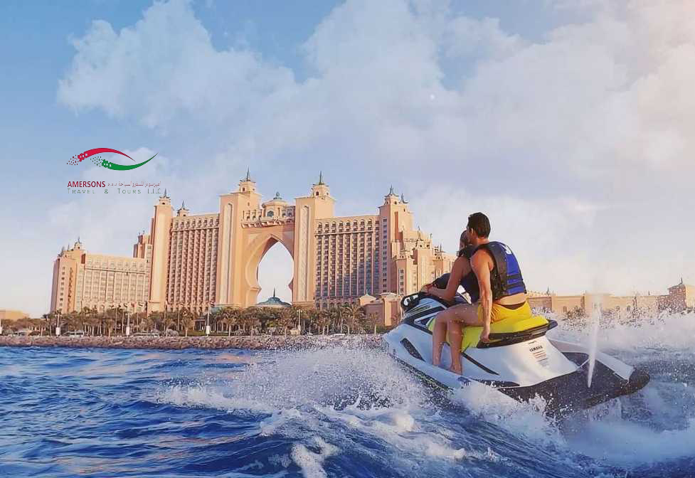 JET SKI AT BURJ AL ARAB HOTEL