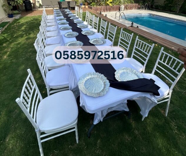 Rent chairs and tables for event and parties