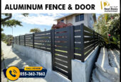 Aluminum Fencing Work in Dubai | Powder Coating Aluminum Fence | Aluminum Storage Solutions.