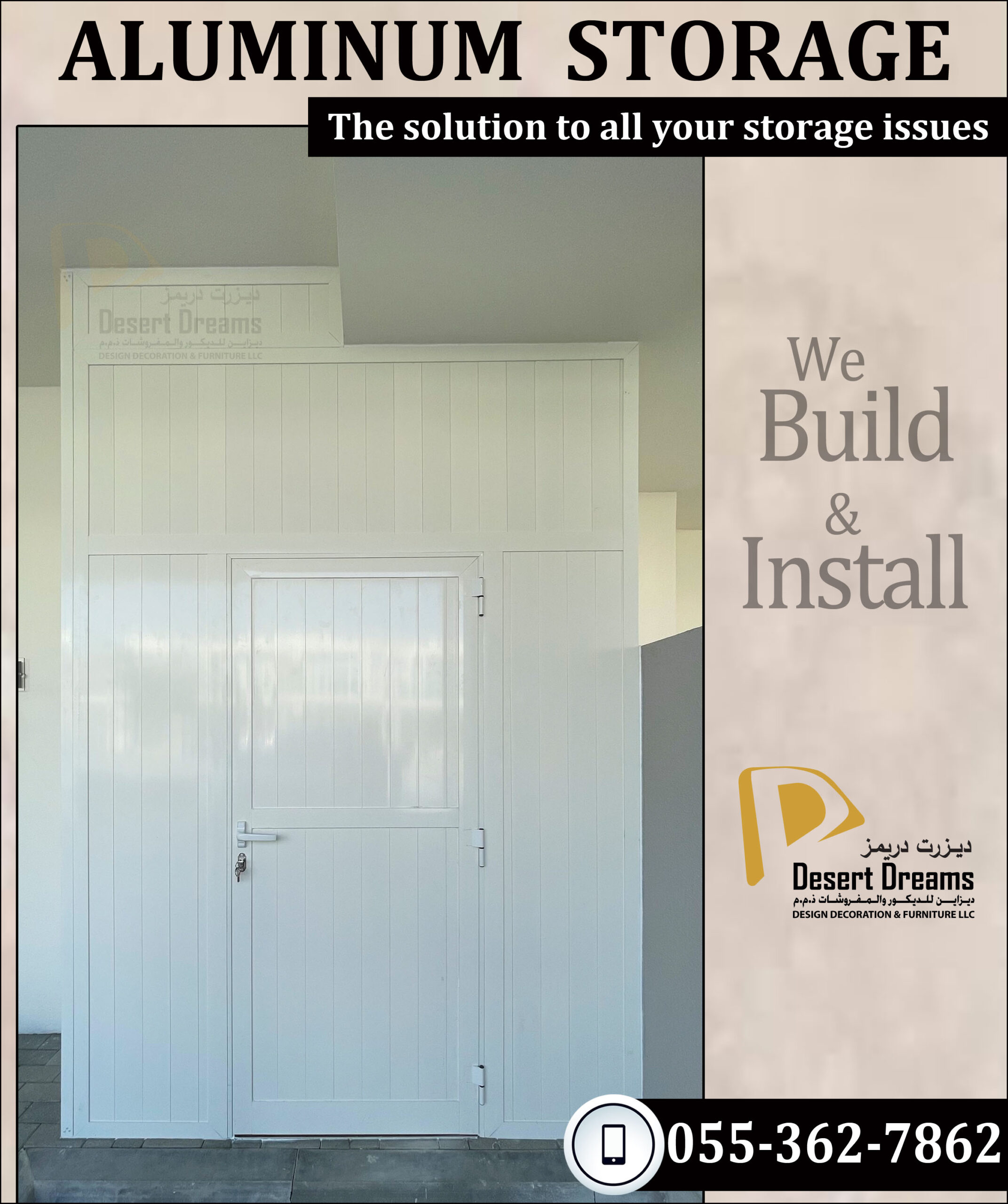 Aluminum Fencing Work in Dubai | Powder Coating Aluminum Fence | Aluminum Storage Solutions.