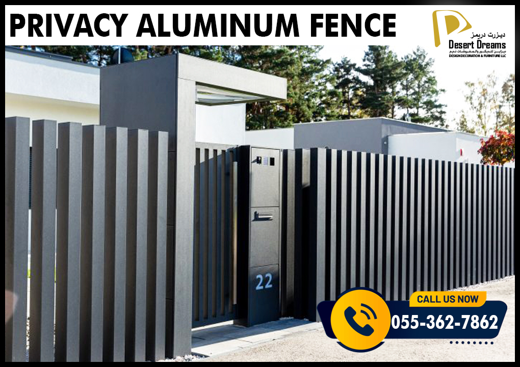 Aluminum Fencing Work in Dubai | Powder Coating Aluminum Fence | Aluminum Storage Solutions.