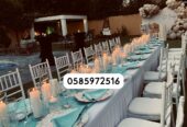 EVENT ITEMS, CHAIRS, TABLES, SOFA, AIR CONDITIONERS, COOLERS for rent in Dubai.