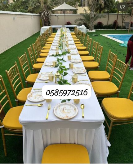 EVENT ITEMS, CHAIRS, TABLES, SOFA, AIR CONDITIONERS, COOLERS for rent in Dubai.