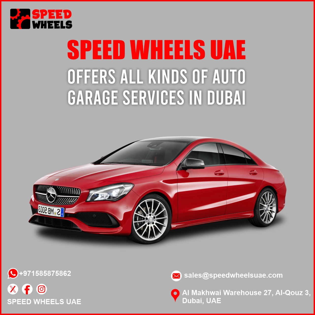 Premium Car Auto Repair Services In Dubai