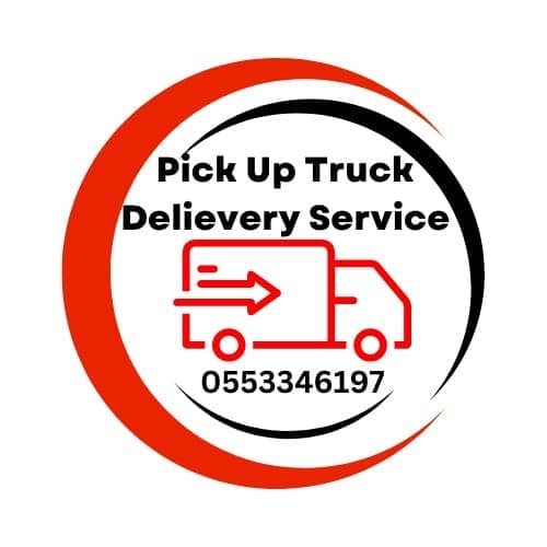 Pickup truck for furniture delivery