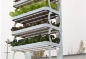 5 layer Aeroponics Indoor NFT Hydroponic Growing Systems Home Vertical Garden Tower with led light