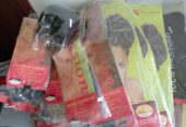 Human and Synthetic Hair – straight, curly, wavy – for weaves, braids, & wigs – various lengths, straight, wavy, curly, etc. Bulk of colours are 1 and 1B.