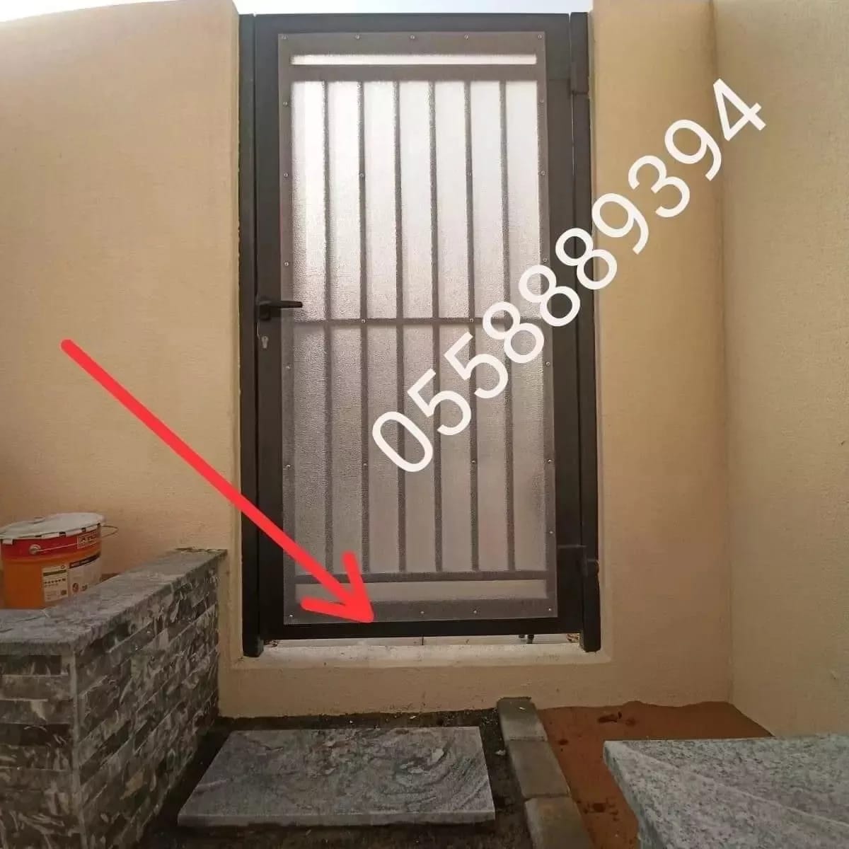 POLYCARBONATE SHEET FOR GATES AND FENCE