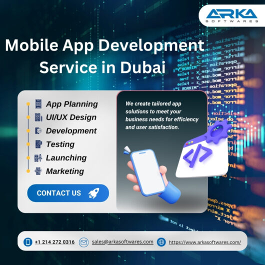 Innovative Mobile App Services in Dubai from Arka Softwares