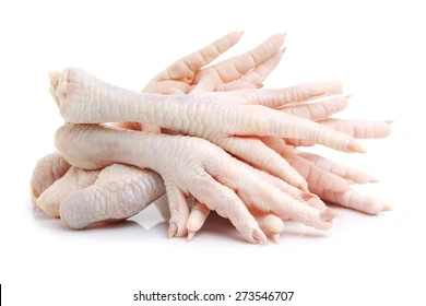 frozen whole chicken – feet – paws