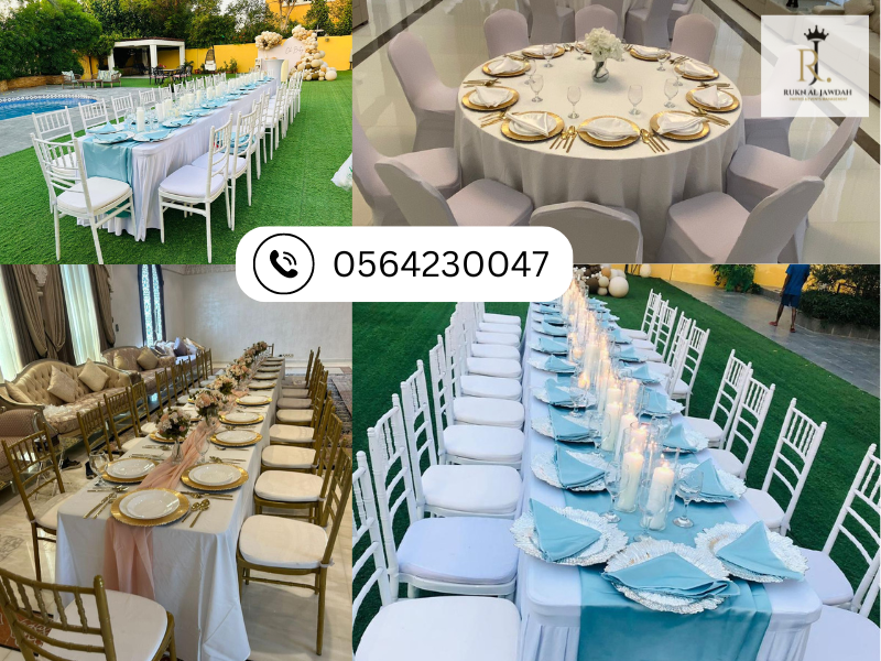 Parties And Events Chairs And Tables Rental In Dubai
