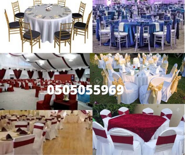 chairs table rental in dubai 0505055969