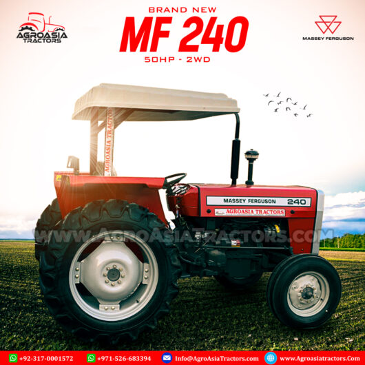 Brand New MF 240 2WD 50HP Tractor For Sale in UAE