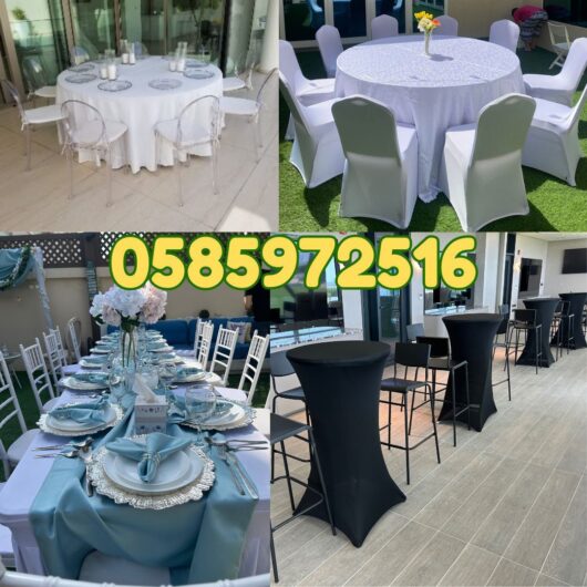 Cocktail Table Rentals in Dubai, Sharjah, & Ajman