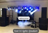 Outdoor party and event supplies rental in Dubai