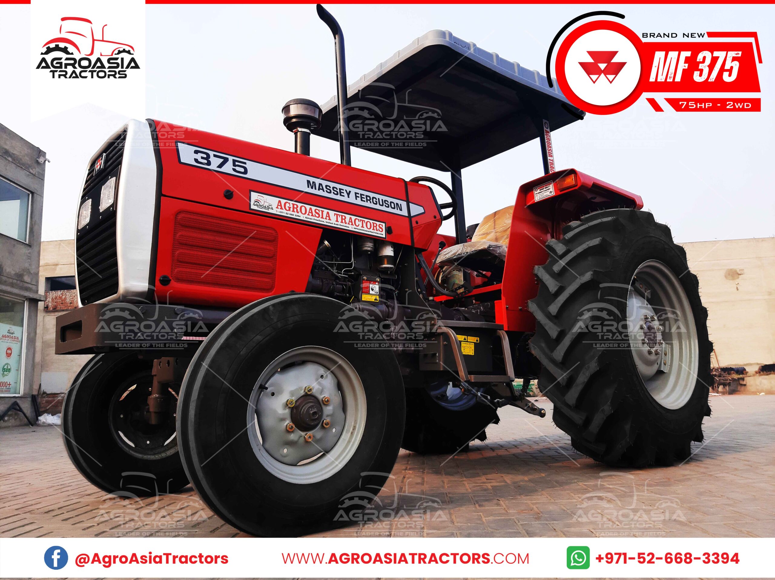 Brand New MF 375 For Tractor For Sale in UAE