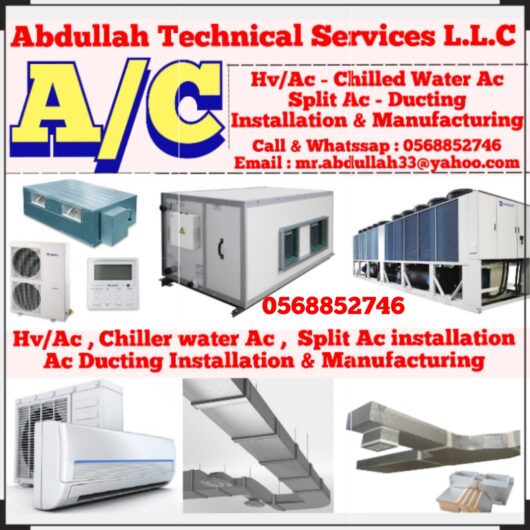 All type of Air Conditioning Installation Repairing Services