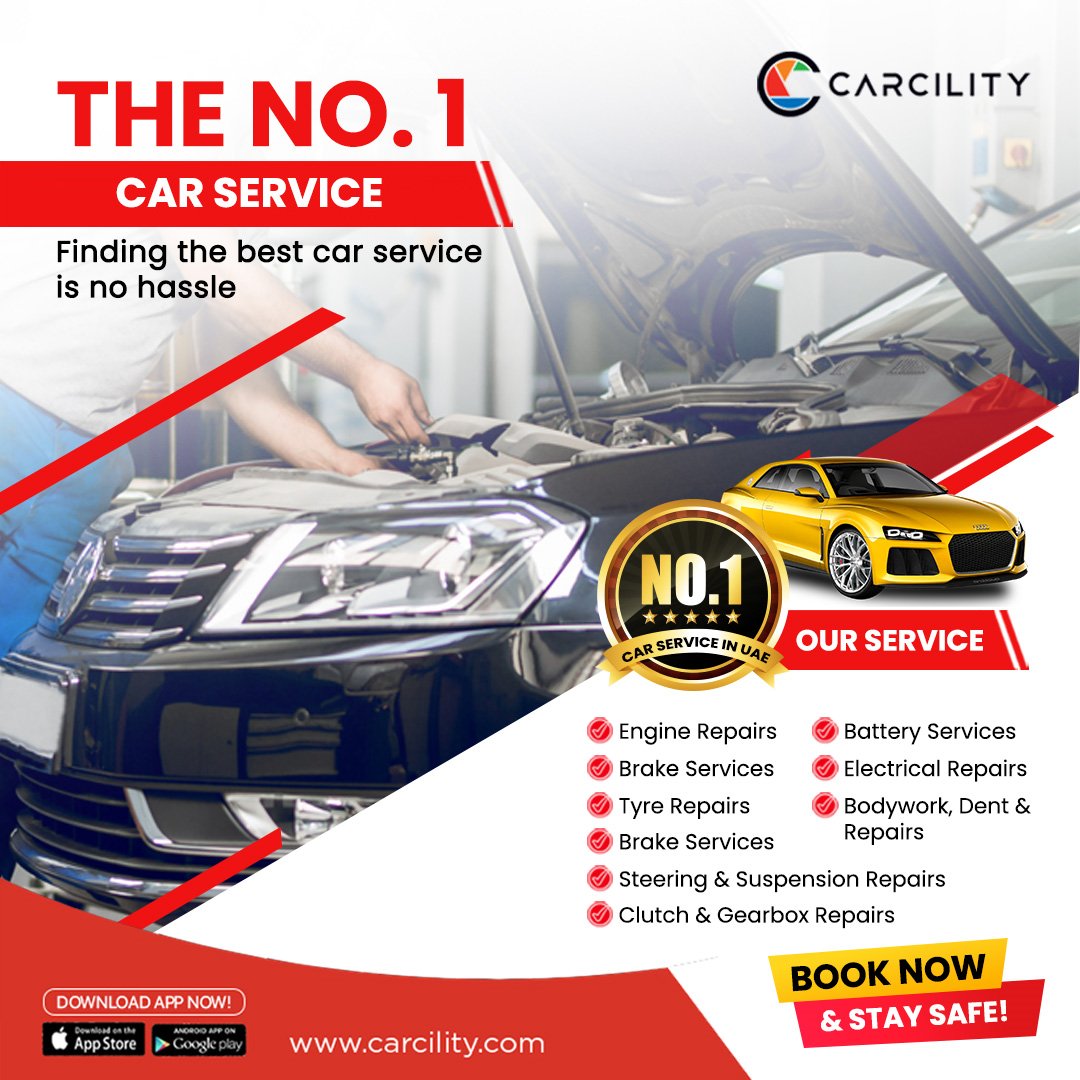 Get Hassle-Free Car Service in Dubai, Sharjah and Abu Dhabi