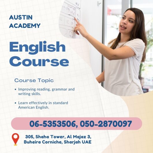 English Classes in Sharjah with Best Discount Call 0502870097