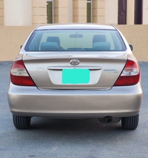 TOYOTA CAMRY 2004 FULL OPTION VERY NEAT AND CLEAN ( PERSONAL DRIVEN CAR )