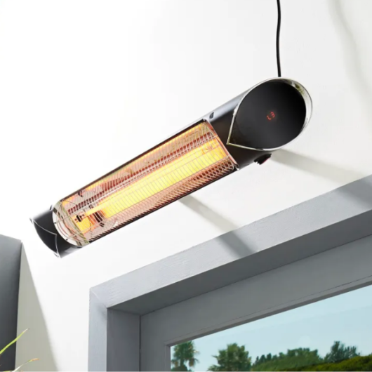 Carbon Fiber Electric Heater features carbon fiber lamp filament