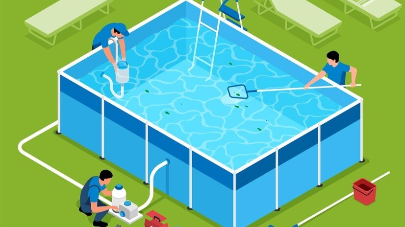 Pool maintenance services near Jumeirah Golf 0553119463