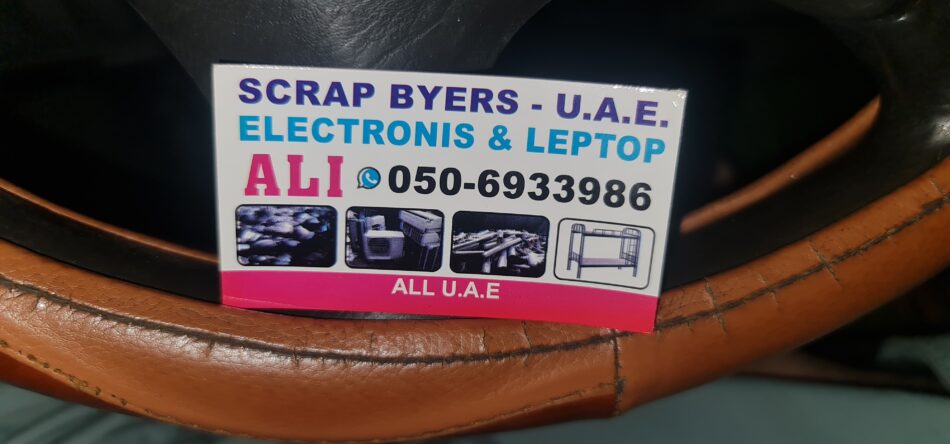 Scrap Buyer In Dubai Hills 052 7355123