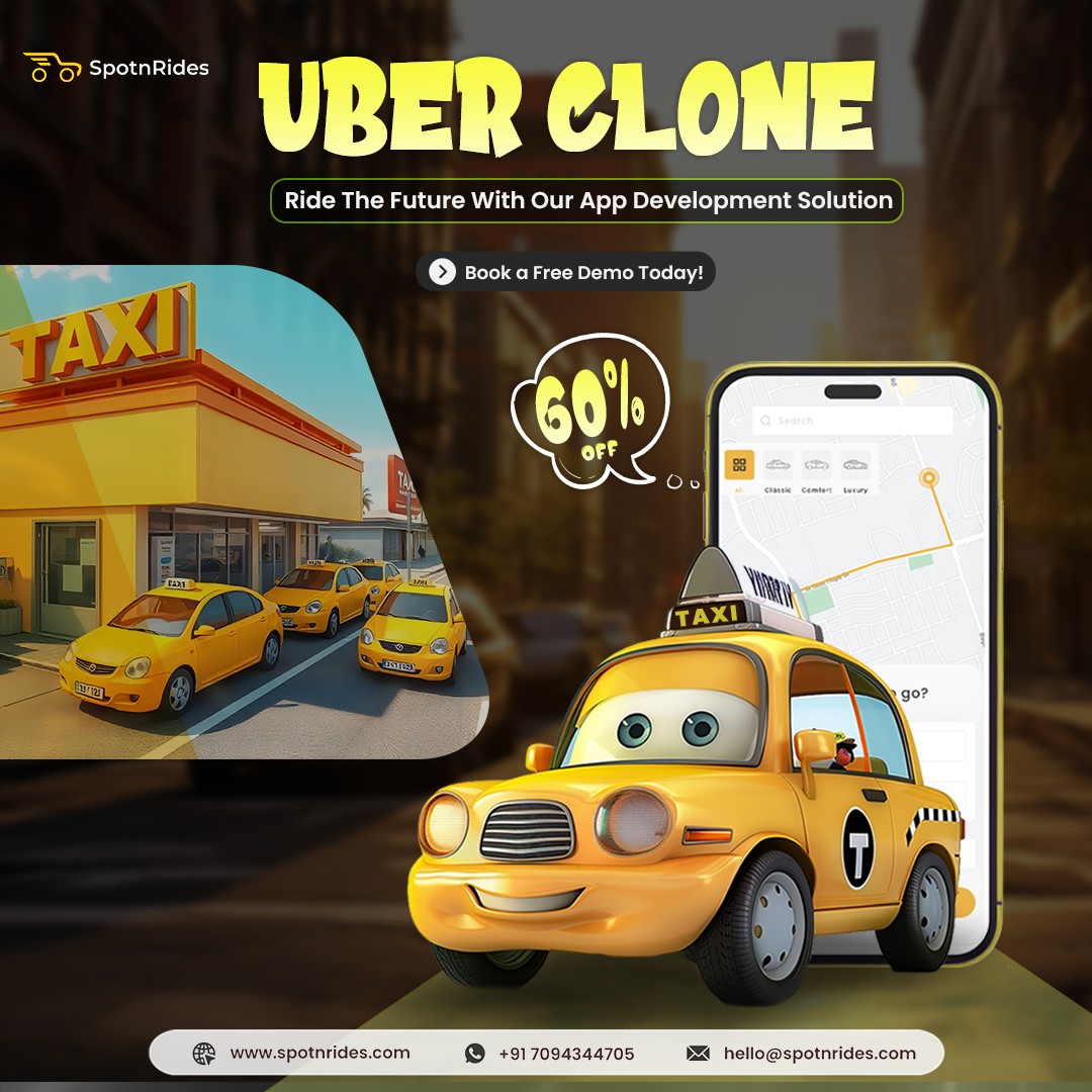 Taxi App Development Solutions for Modern Entrepreneurs – SpotnRides!