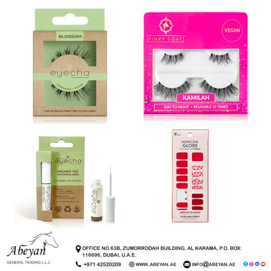 Eyelashes , Nails And Cosmetic Beauty Products