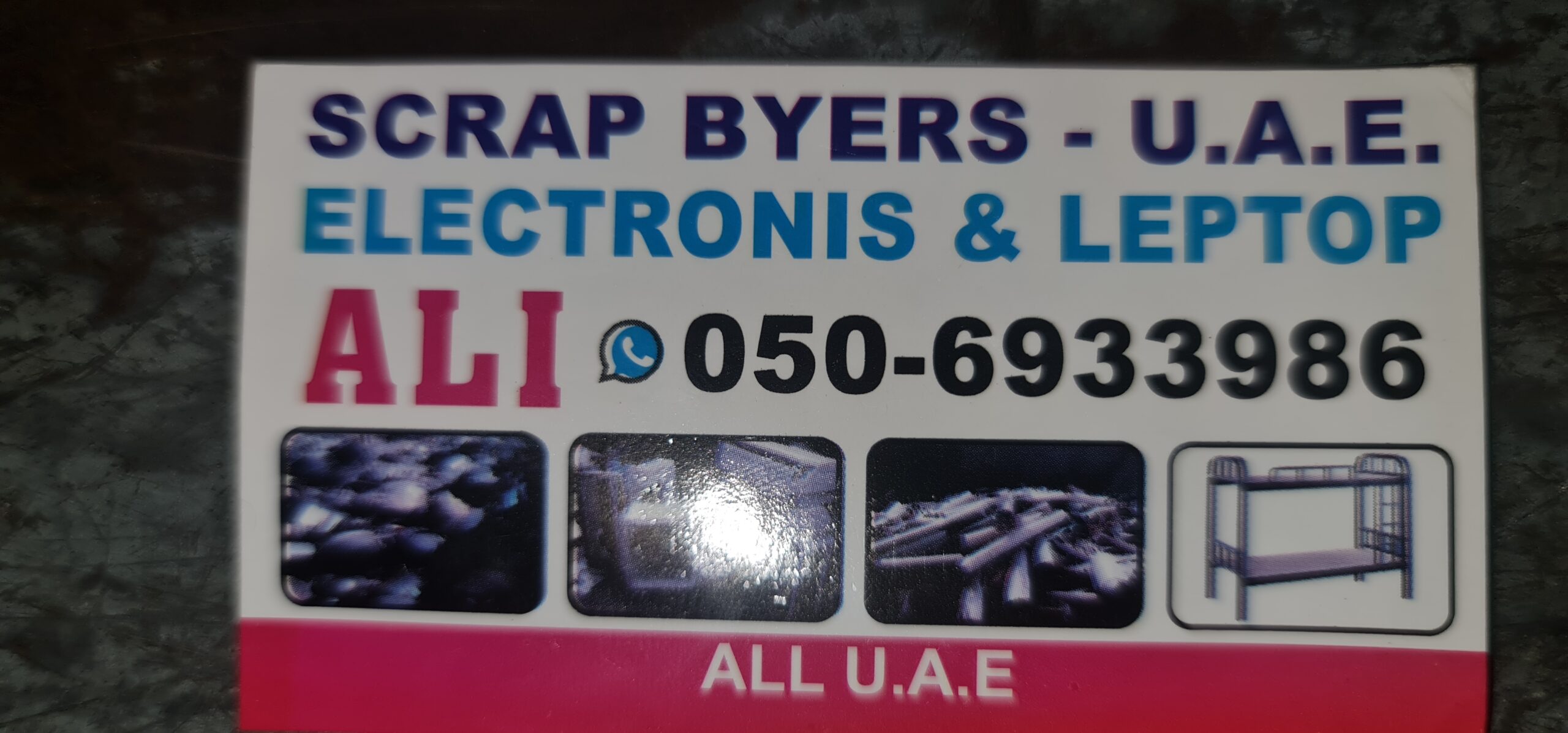 Scrap Buyer In Jebel Ali 052 7355123