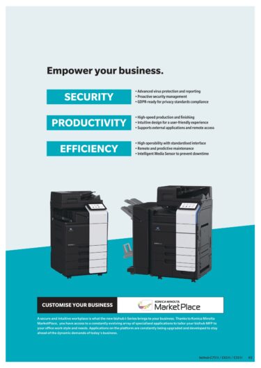 Konica Minolta Bizhub | Office Multifunction Printer | Speed Business Demands