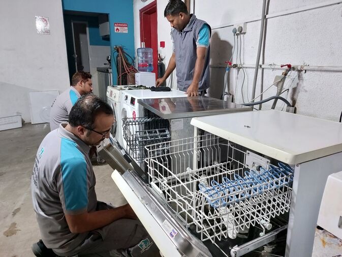 Why does my dishwasher leave water stains on dishes?