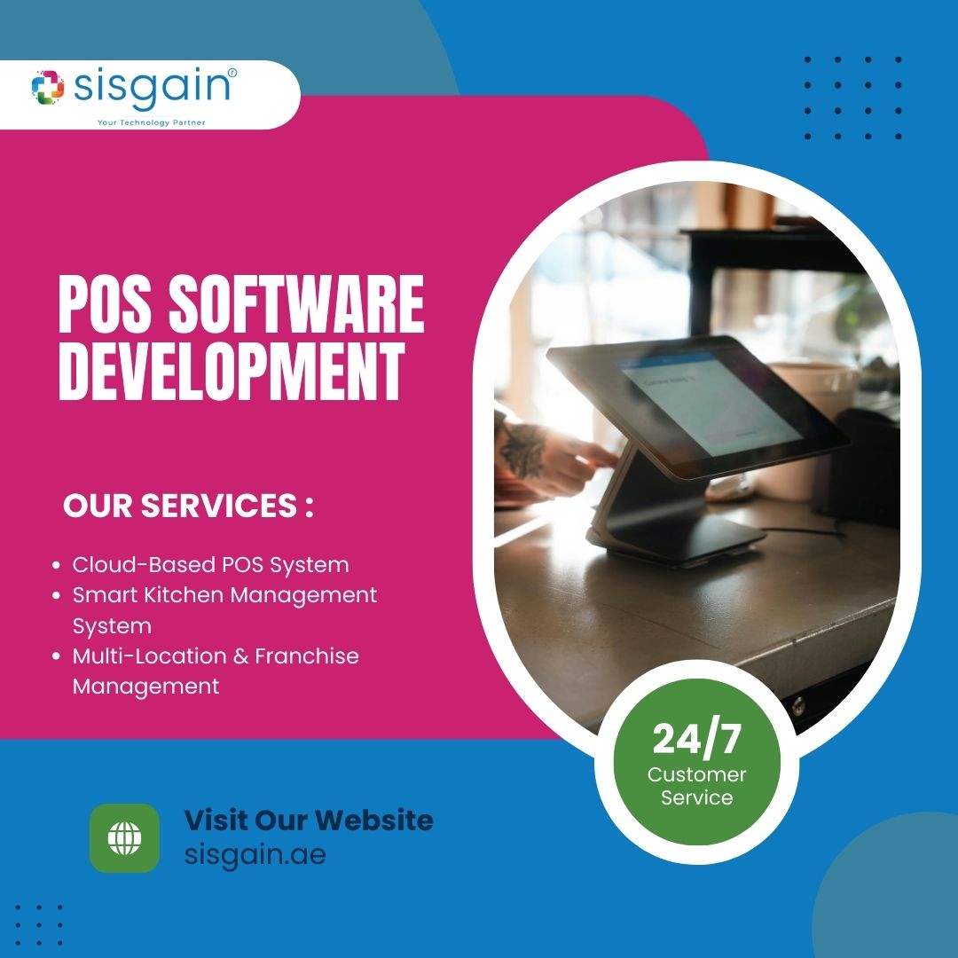 POS Software Development | SISGAIN Technologies