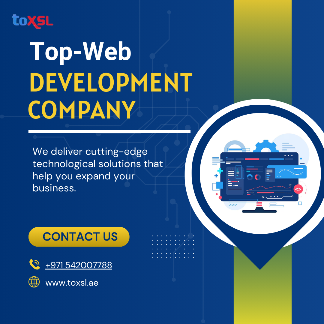 Custom Web Development Solutions in Abu Dhabi | ToXSL Technologies