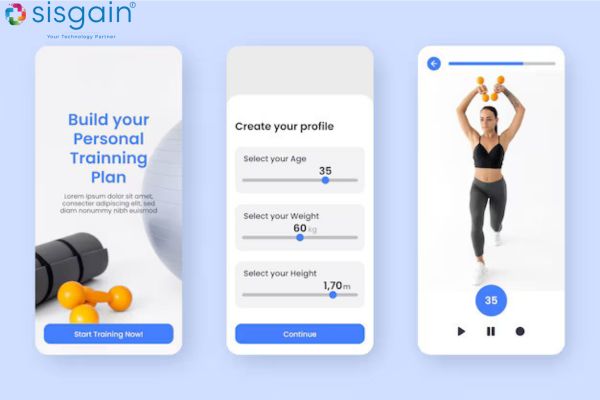 SISGAIN The Top Fitness Mobile App Development Company for Your Business