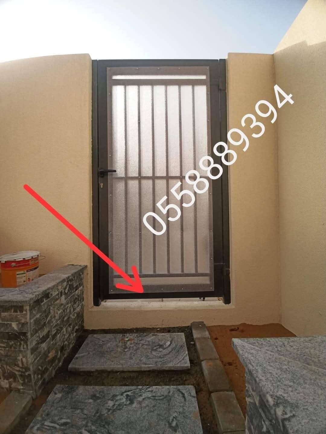 PVC sheet for gate and fence 0558889394